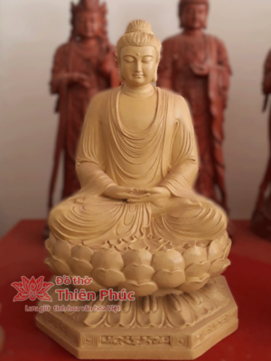 Tượng phật thích ca gỗ mít