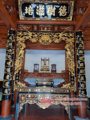 Mẫu Không Gian Thờ Gia Tiên Đơn Giản