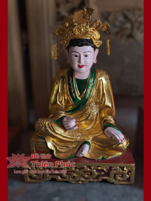 Tượng Mẫu Đệ Nhị gỗ mít