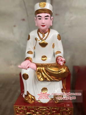 Tượng Ông Hoàng Bơ Ngồi Song Thất